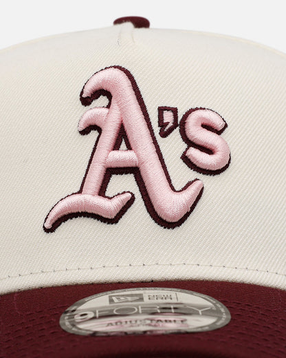 New Era Oakland Athletics 'Lover's Club 2.0' 9FORTY A-Frame Snapback Chrome