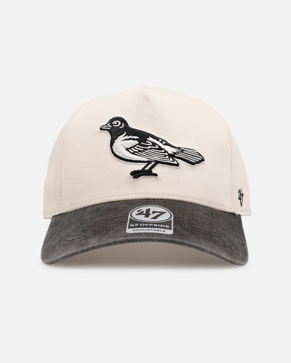 47 Brand Baltimore Orioles 'Washed Black Visor' 47 Offside Snapback Natural