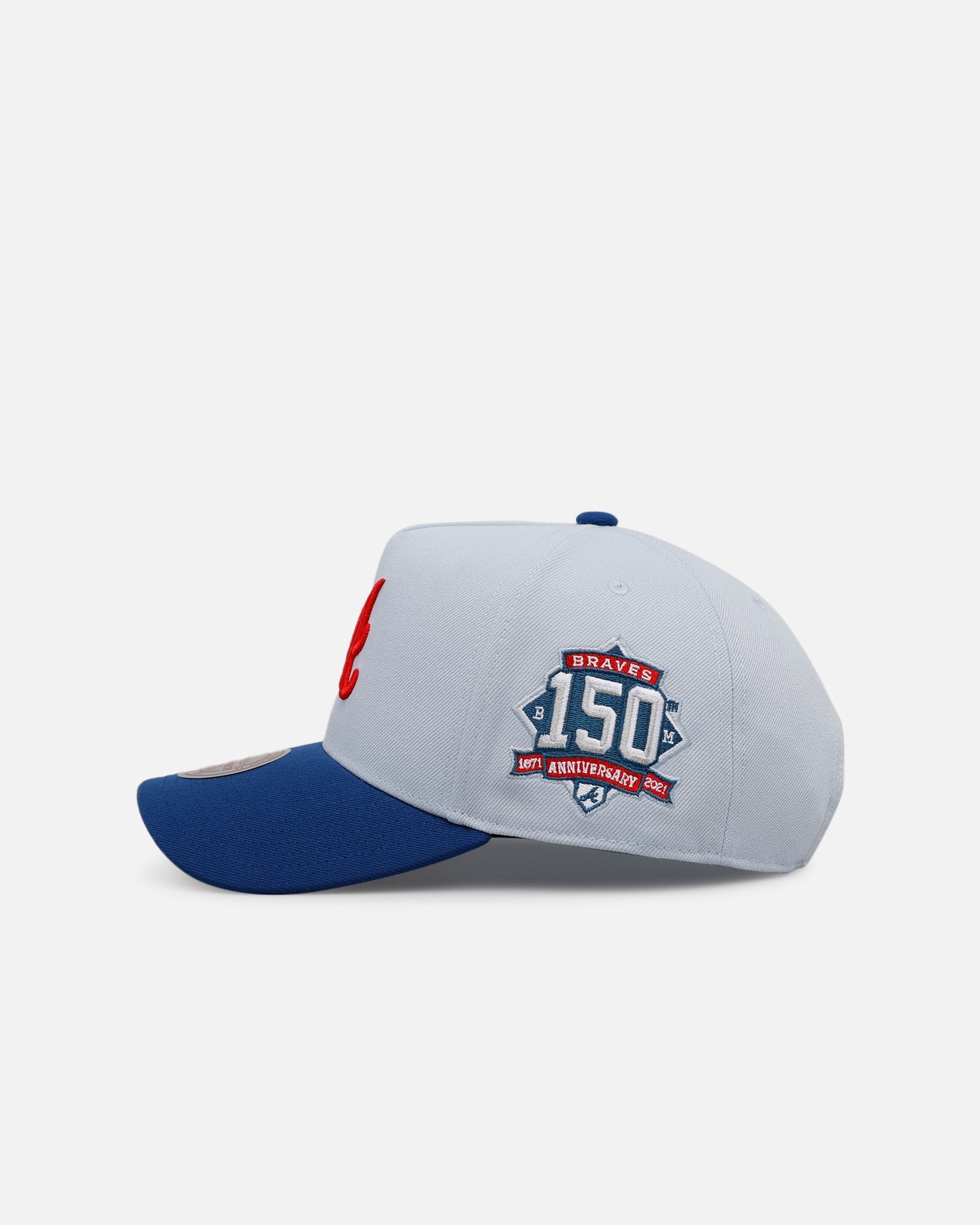 Mitchell & Ness Atlanta Braves 'Cherry Logo' Pro Pinch Snapback Cherry