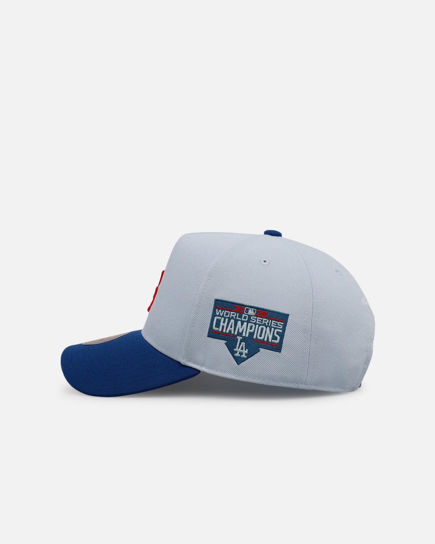 Mitchell & Ness Los Angeles Dodgers 'Cherry Logo' Pro Pinch Snapback Cherry