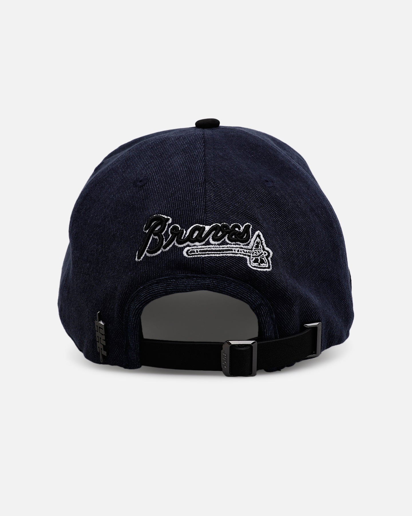 Pro Standard Atlanta Braves 'Polished Hardware' Pro Pinch Strapback Navy