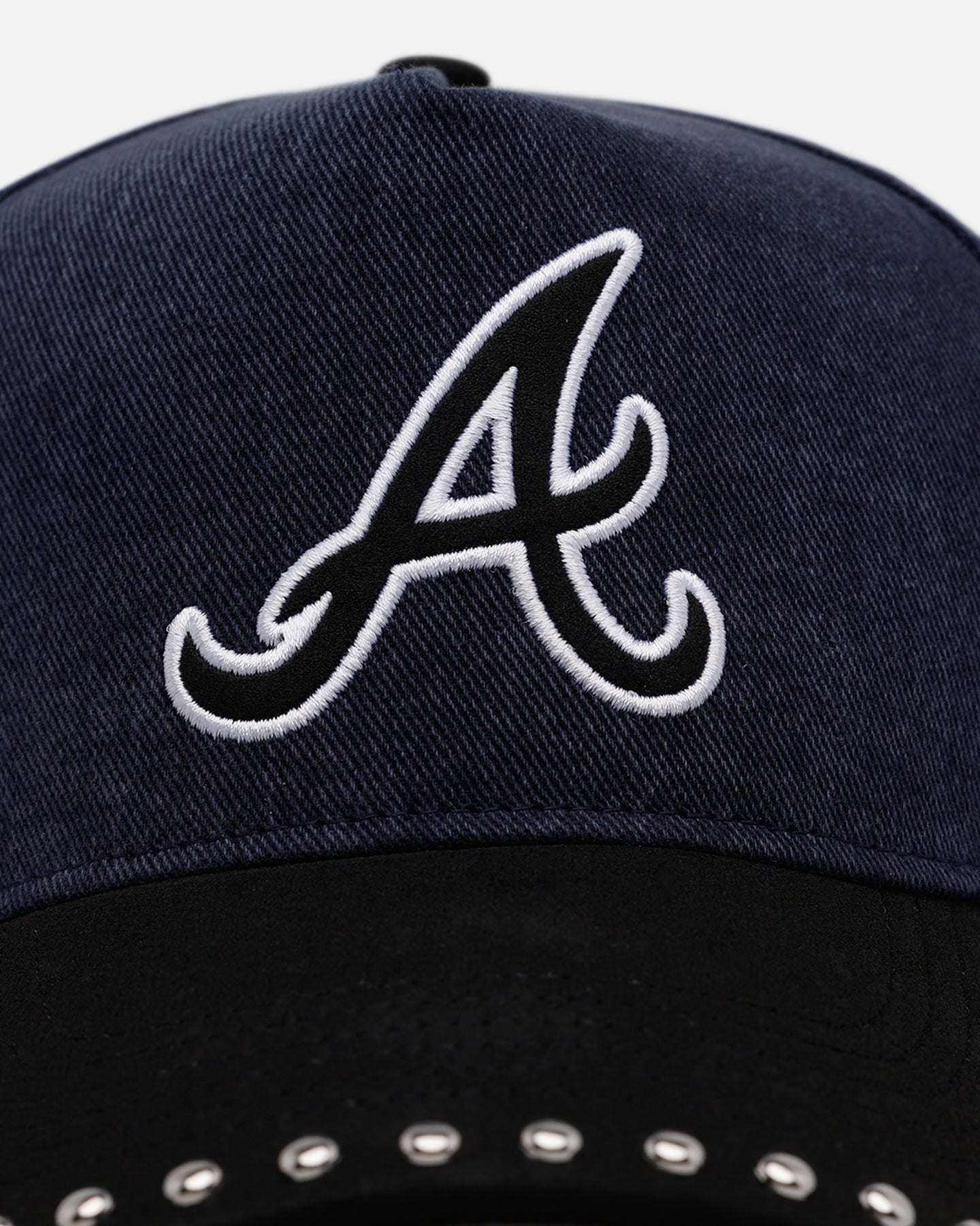 Pro Standard Atlanta Braves 'Polished Hardware' Pro Pinch Strapback Navy