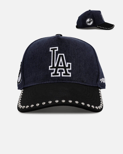 Pro Standard Los Angeles Dodgers 'Polished Hardware' Pro Pinch Strapback Navy