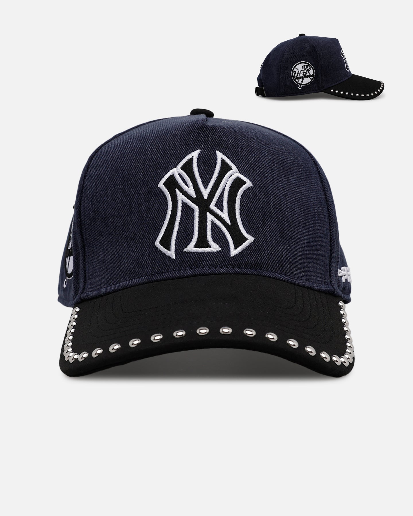 Pro Standard New York Yankees 'Polished Hardware' Pro Pinch Strapback Navy