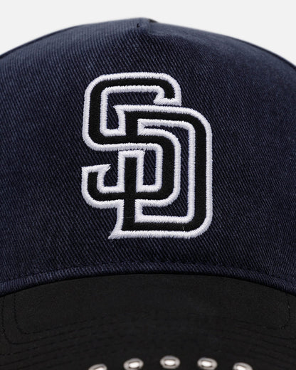 Pro Standard San Diego Padres 'Polished Hardware' Pro Pinch Strapback Navy