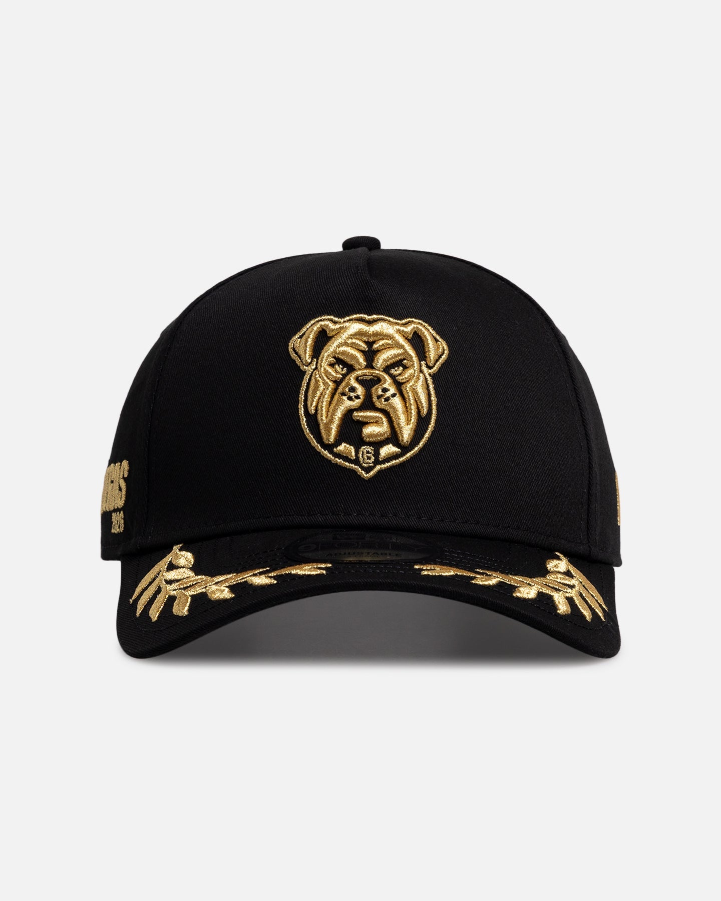 New Era Canterbury-Bankstown Bulldogs 'NRL Vegas Round 2026' 9FORTY A-Frame Snapback Black/Gold