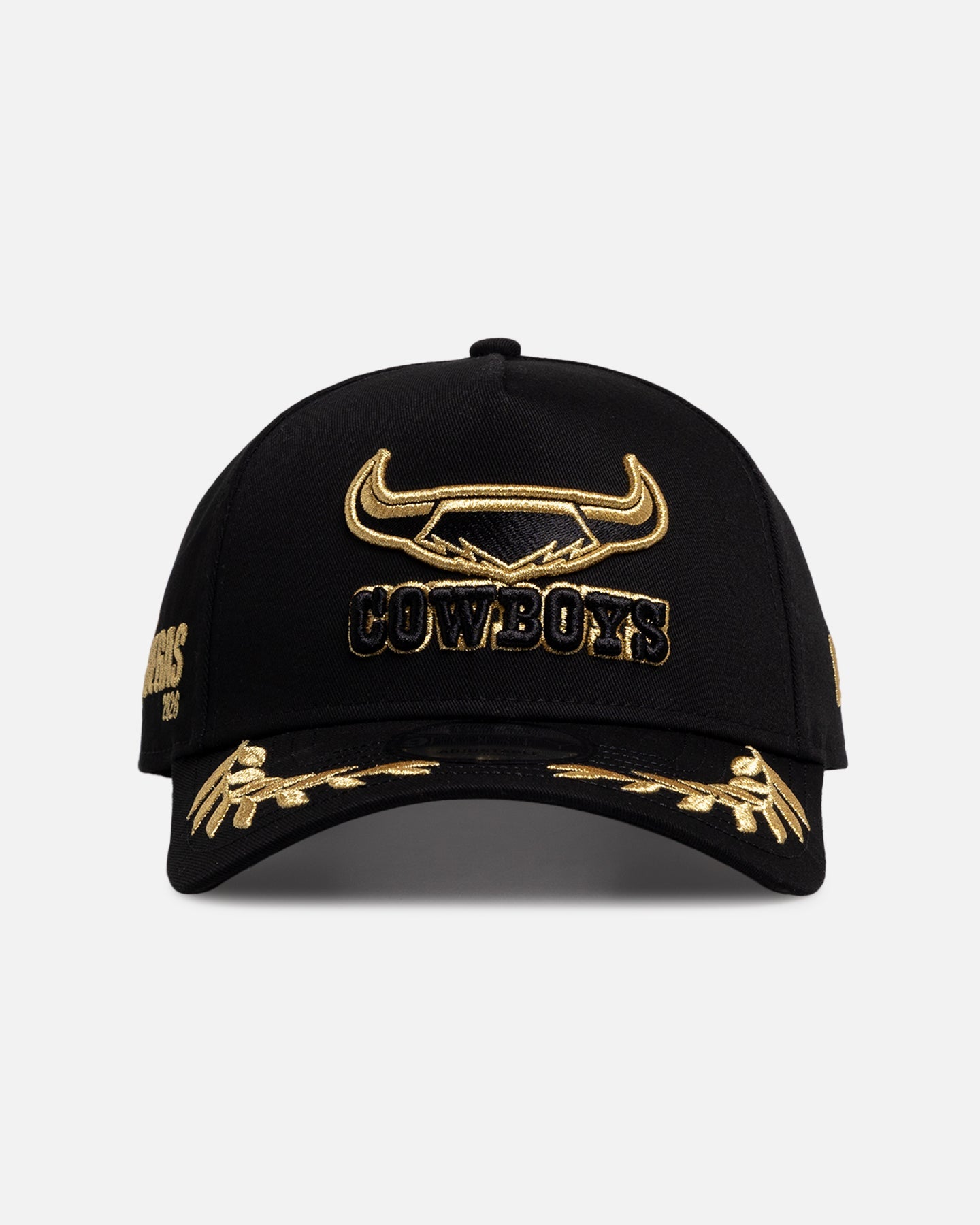 New Era North Queensland Cowboys 'NRL Vegas Round 2026' 9FORTY A-Frame Snapback Black/Gold