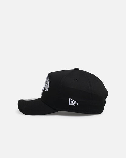 New Era Las Vegas Raiders 'Multi Letter' 9FORTY A-Frame Snapback Black