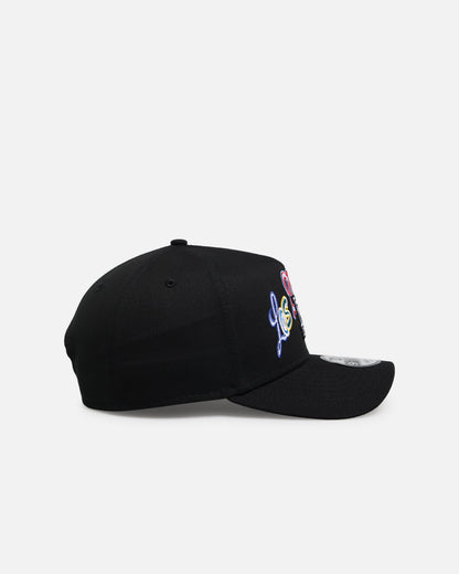 New Era Los Angeles Dodgers 'Multi Letter' 9FORTY A-Frame Snapback Black