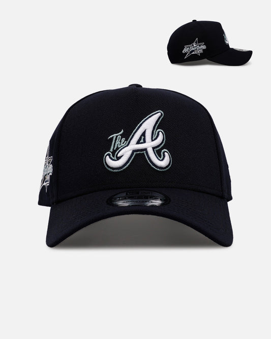 New Era Atlanta Braves 'Midnight Navy' 9FORTY A-Frame Snapback Midnight Navy