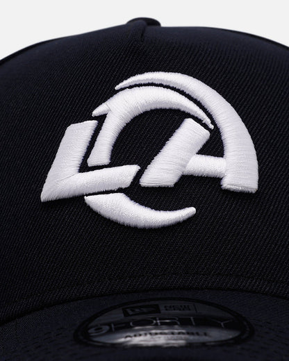 New Era Los Angeles Rams 'Midnight Navy' 9FORTY A-Frame Snapback Midnight Navy