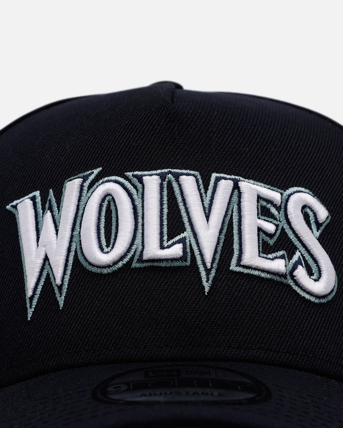 New Era Minnesota Timberwolves 'Midnight Navy' 9FORTY A-Frame Snapback Midnight Navy