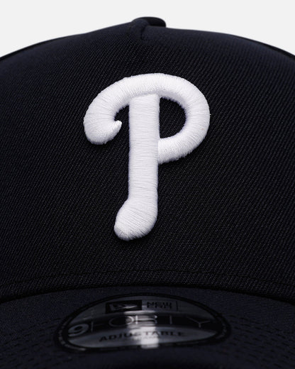 New Era Philadelphia Phillies 'Midnight Navy' 9FORTY A-Frame Snapback Midnight Navy