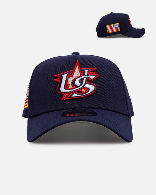 New Era USA 'World Baseball Classic' 9FORTY A-Frame Snapback Official Team Color