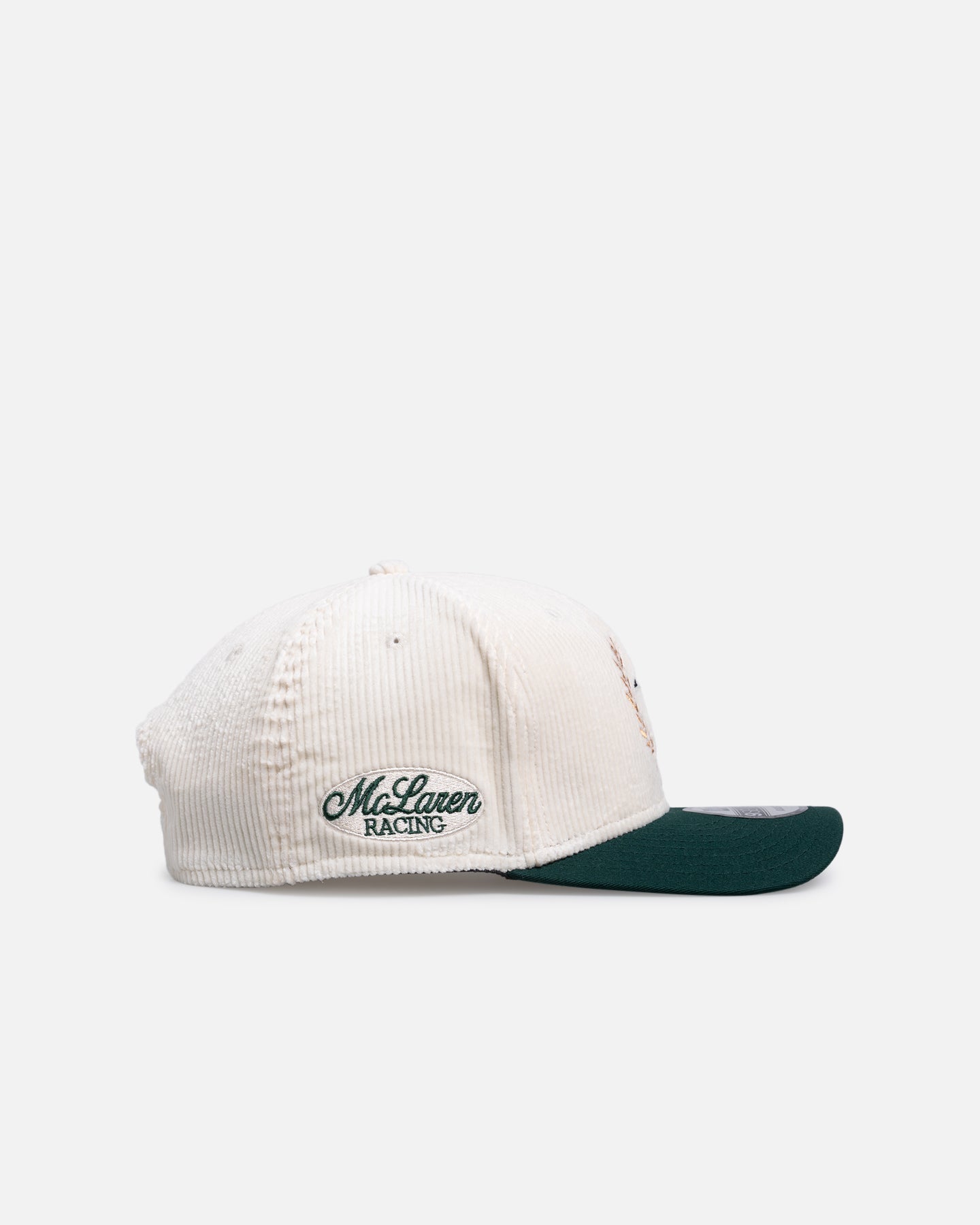 New Era X Mclaren Racing 9SEVENTY Stretch Corduroy Snapback White