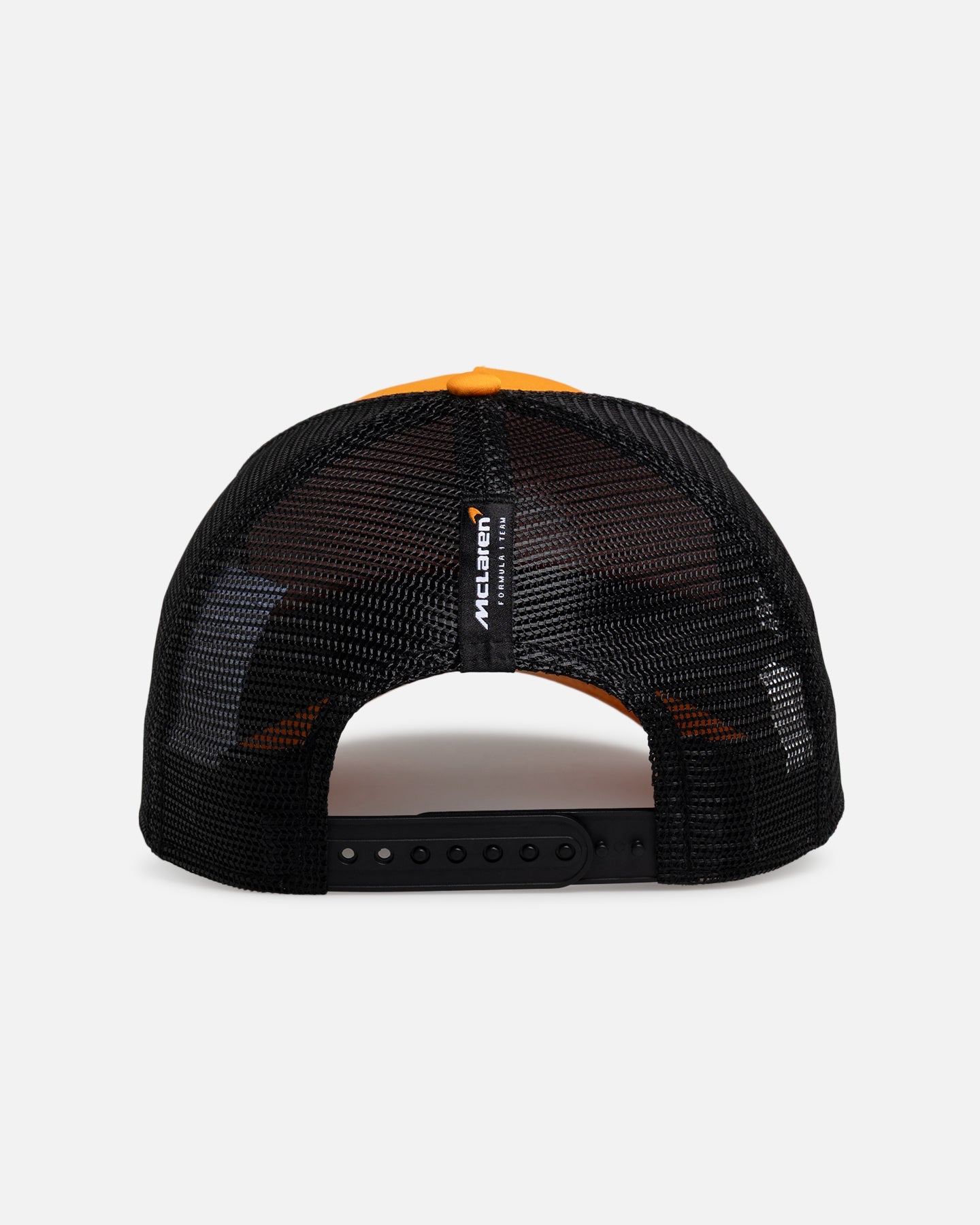 New Era X Mclaren Fanwear 9FORTY A-Frame Trucker Snapback Orange