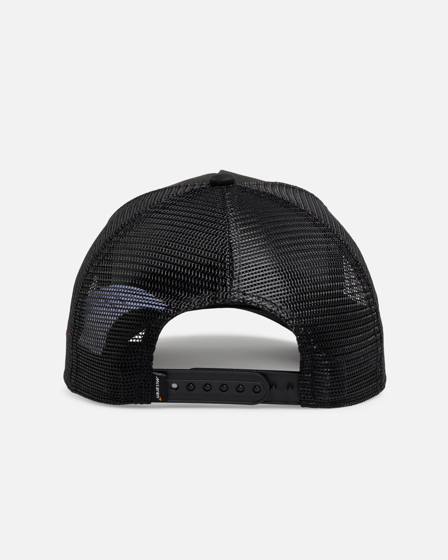 New Era X Mclaren Graphic Patch Trucker A-Frame Snapback Black