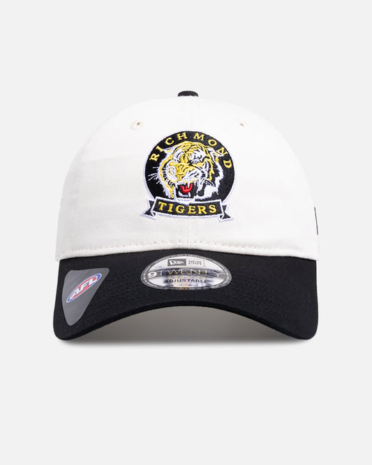 New Era Richmond Tigers 'AFL 26 2 Tone Heritage' 9TWENTY Strapback White