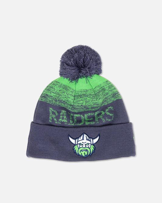 New Era Canberra Raiders 'NRL Ombre Marle' Knitted Beanie Official Team Colour