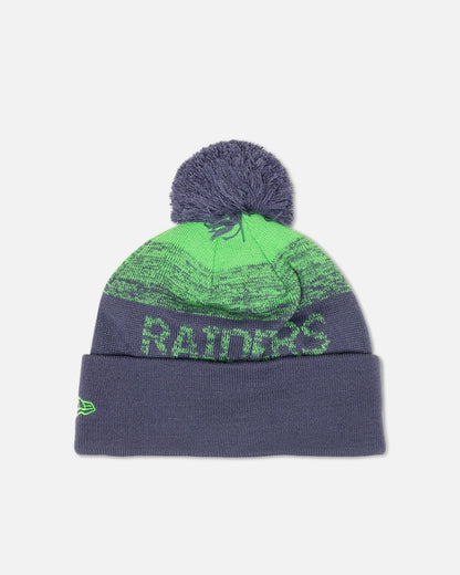 New Era Canberra Raiders 'NRL Ombre Marle' Knitted Beanie Official Team Colour