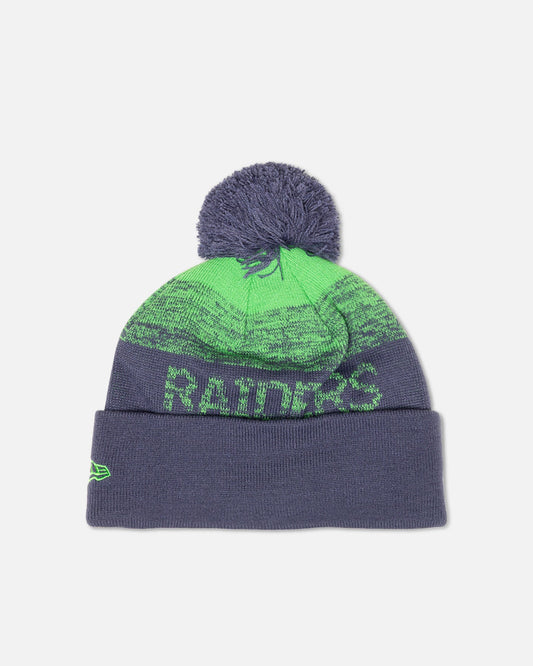 New Era Canberra Raiders 'NRL Ombre Marle' Knitted Beanie Official Team Colour