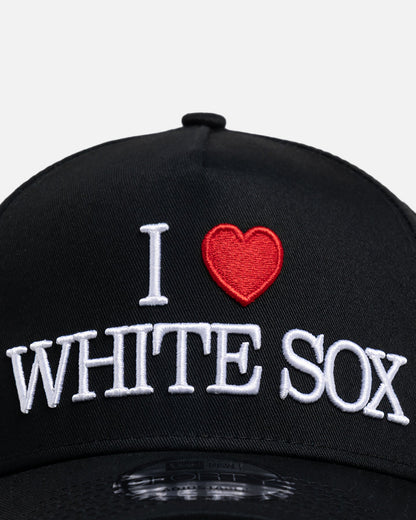 New Era Chicago White Sox 'Lovers' 9FORTY A-Frame Snapback Black