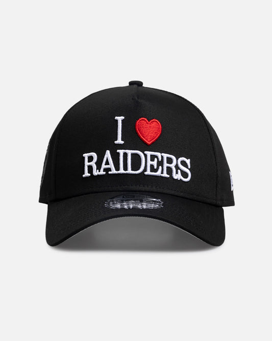 New Era Las Vegas Raiders 'Lovers' 9FORTY A-Frame Snapback Black