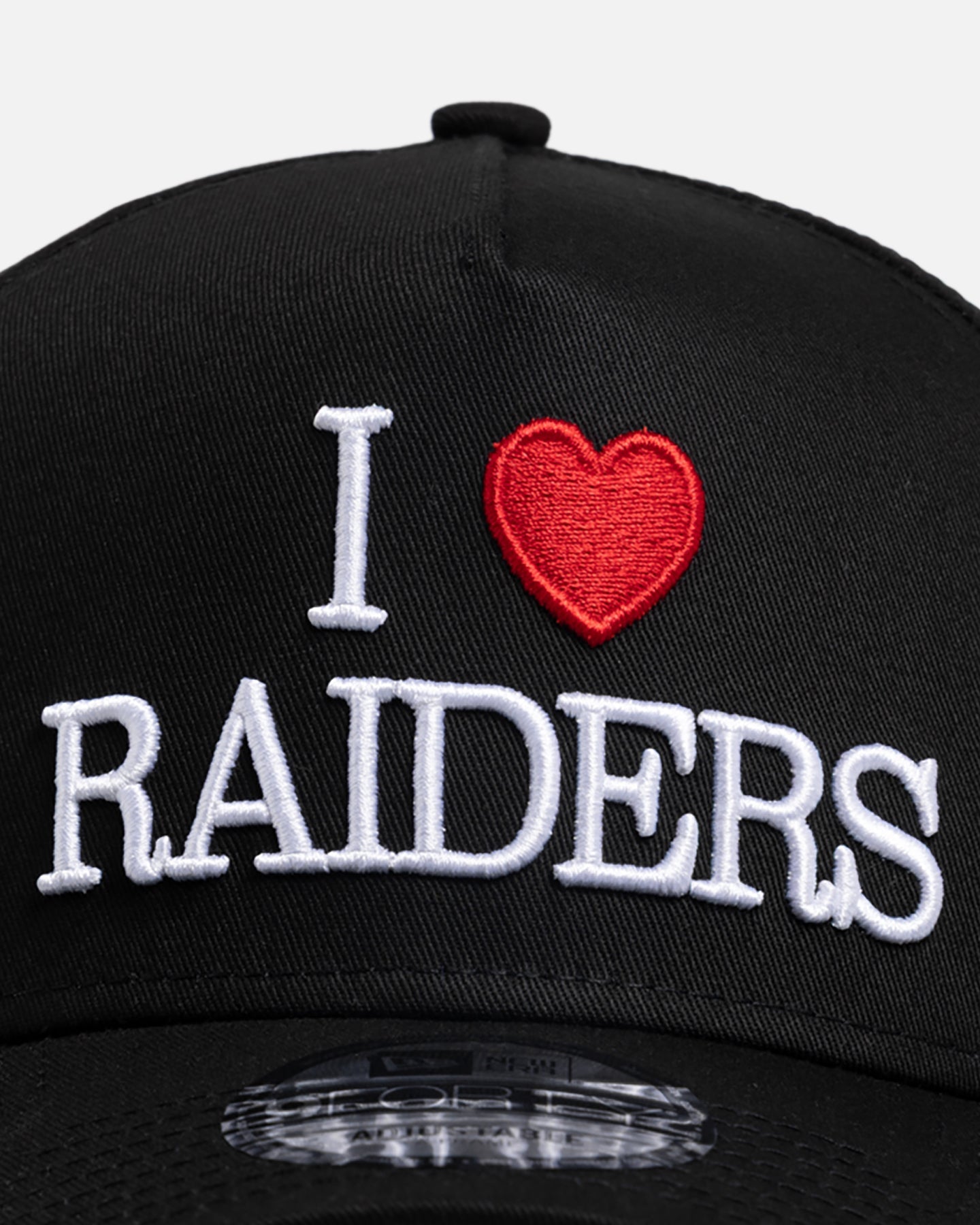 New Era Las Vegas Raiders 'Lovers' 9FORTY A-Frame Snapback Black