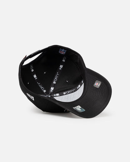 New Era San Francisco 49ers 'Upside Down Logo' 9FORTY A-Frame Snapback Black/Official Team Color