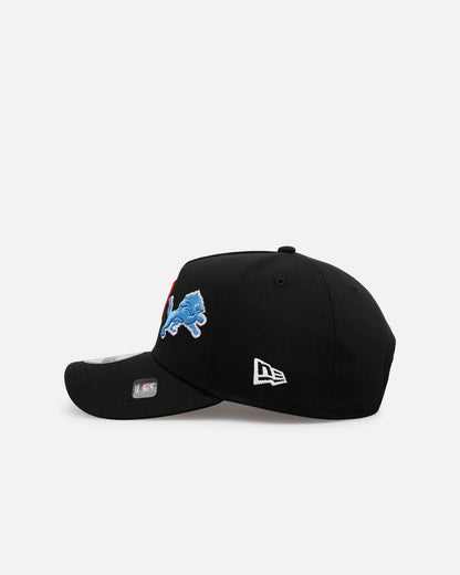 New Era Detroit Lions 'Love' 9FORTY A-Frame Snapback Black