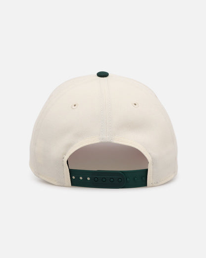 New Era Houston Astros 'Pink Satin Hearts Green' 9FORTY A-Frame Snapback Chrome/Dark Green