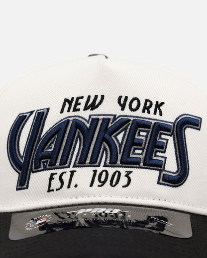Pro Standard New York Yankees 'Paradise' Pro Pinch Strapback Eggshell