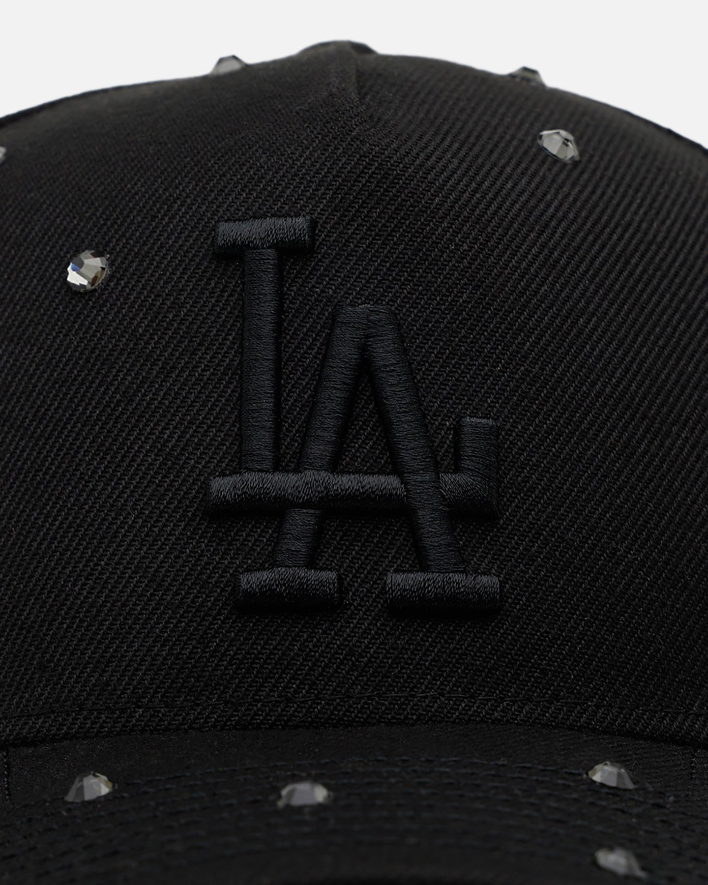 New Era Los Angeles Dodgers 'All Black Embellishment' 9FORTY A-Frame Snapback Black/Black