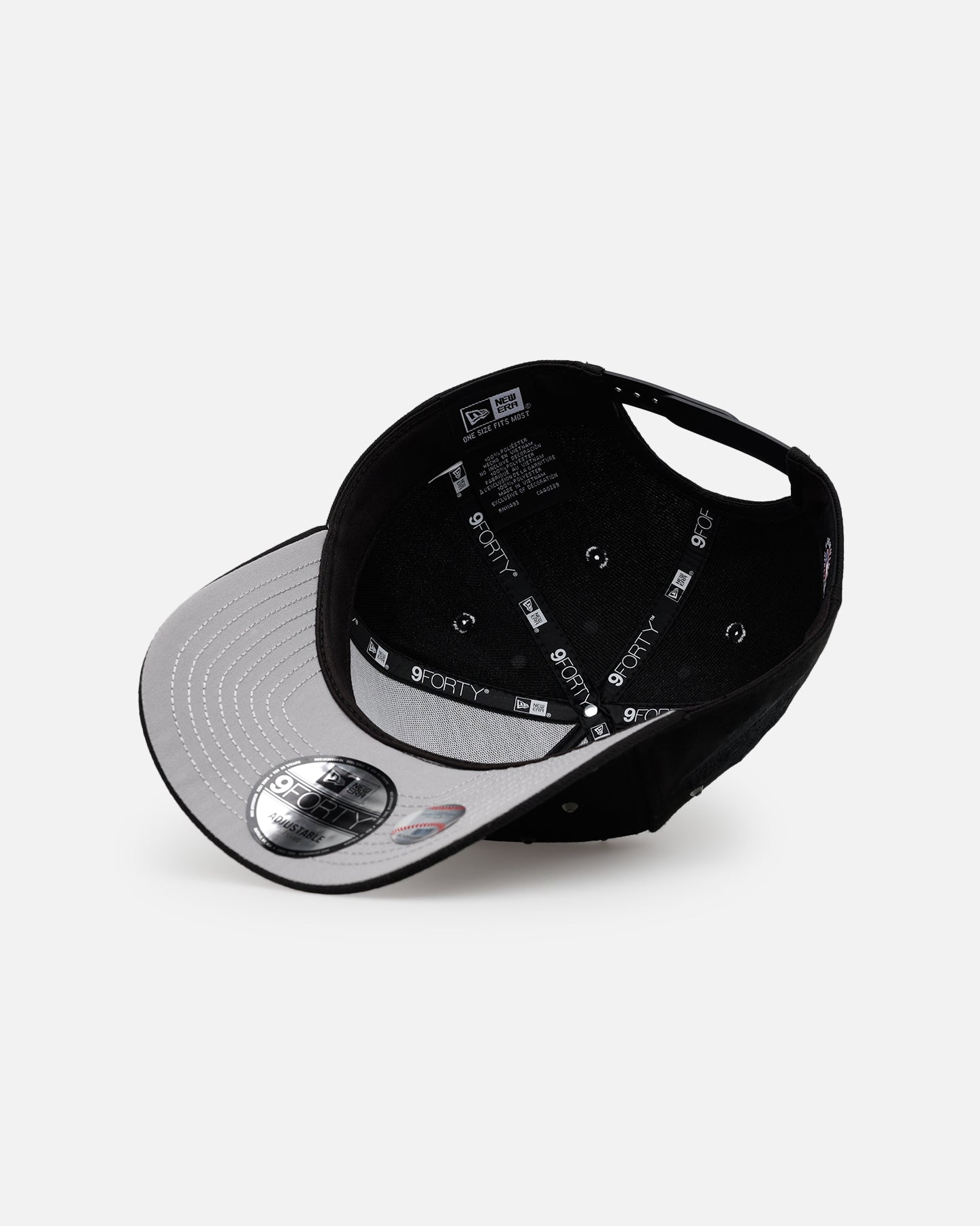 New Era Los Angeles Dodgers 'All Black Embellishment' 9FORTY A-Frame Snapback Black/Black