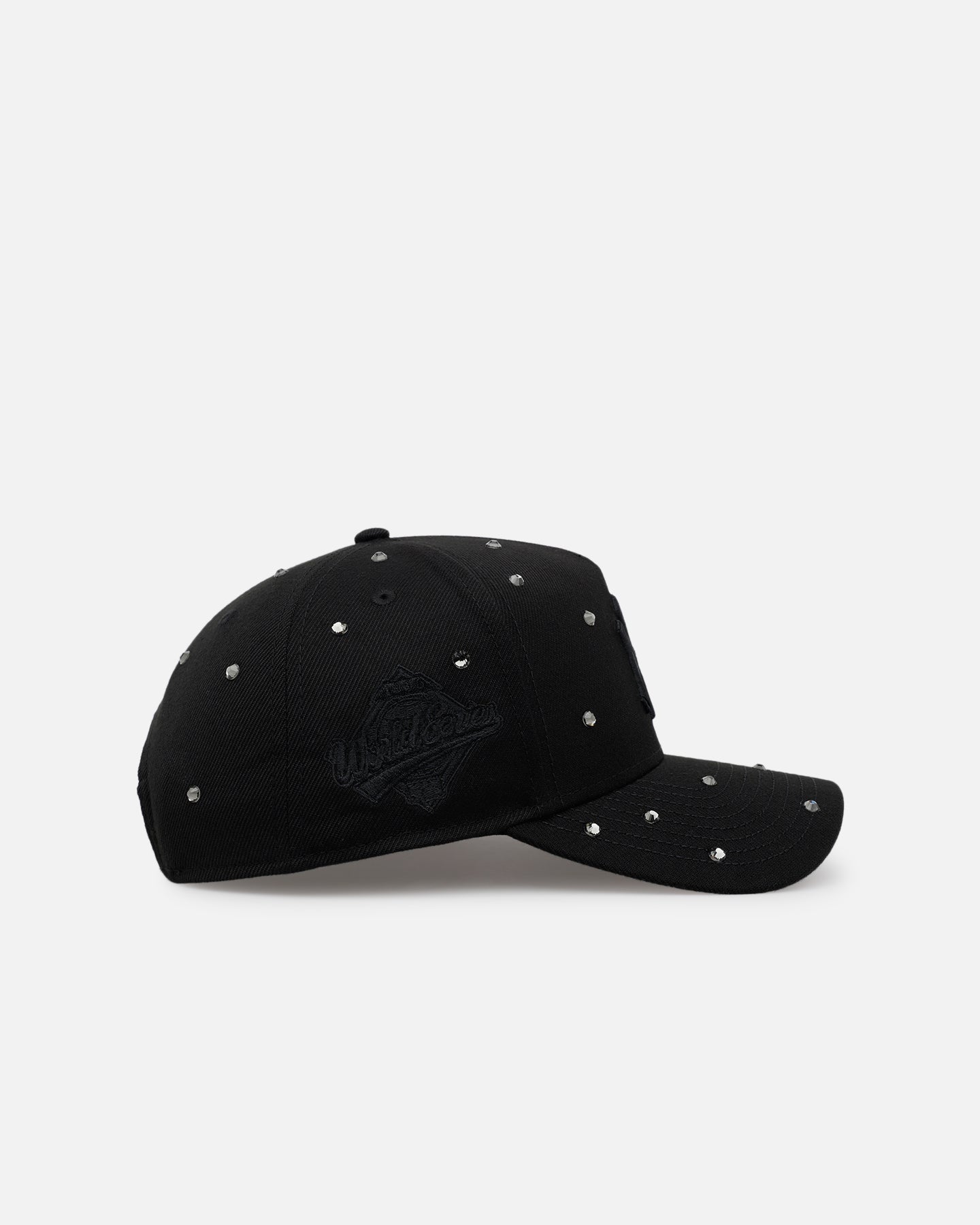 New Era New York Yankees 'All Black Embellishment' 9FORTY A-Frame Snapback Black/Black