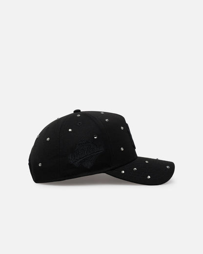New Era New York Yankees 'All Black Embellishment' 9FORTY A-Frame Snapback Black/Black