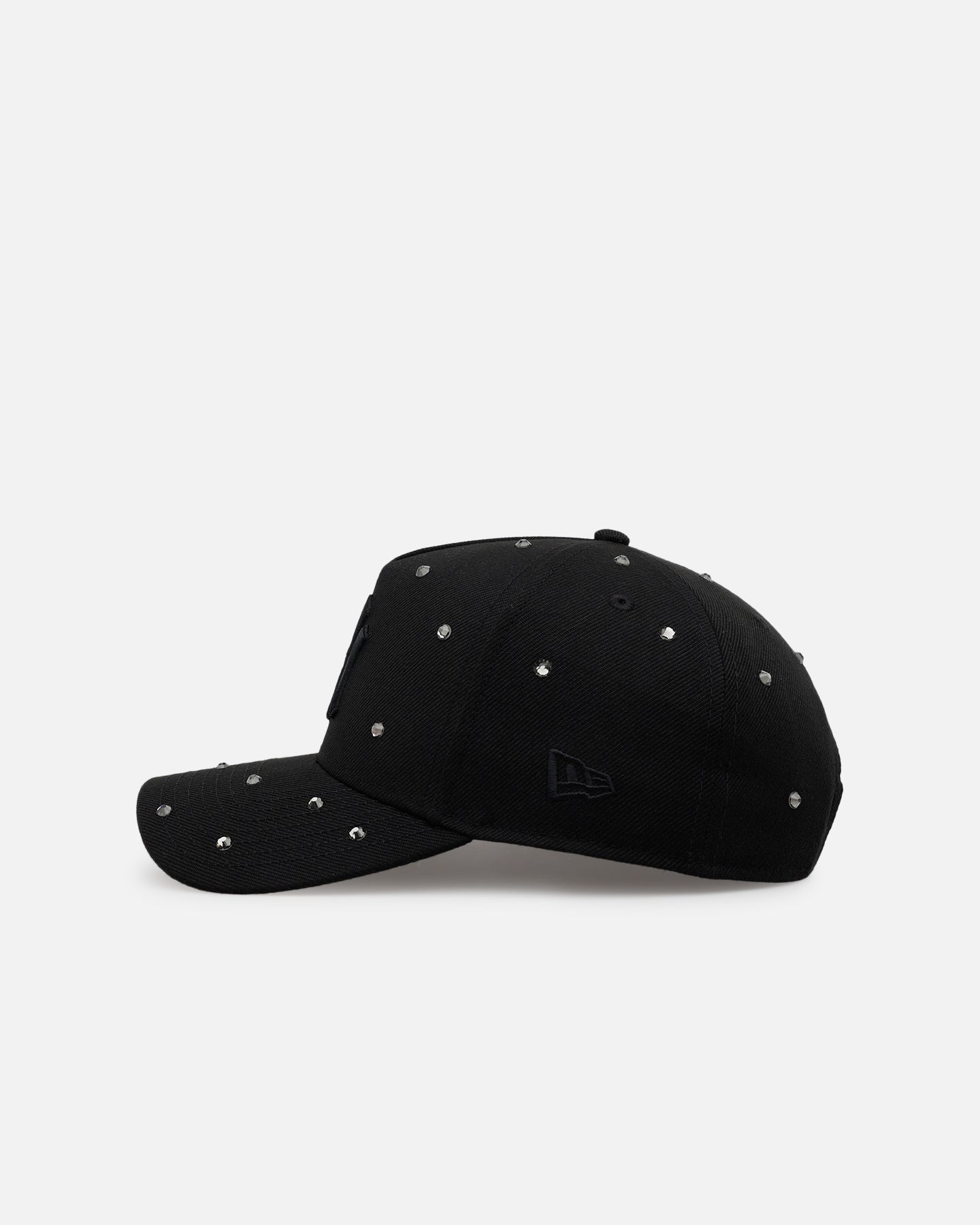 New Era New York Yankees 'All Black Embellishment' 9FORTY A-Frame Snapback Black/Black