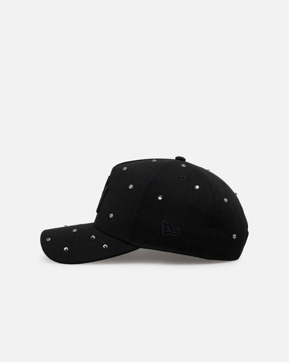 New Era New York Yankees 'All Black Embellishment' 9FORTY A-Frame Snapback Black/Black