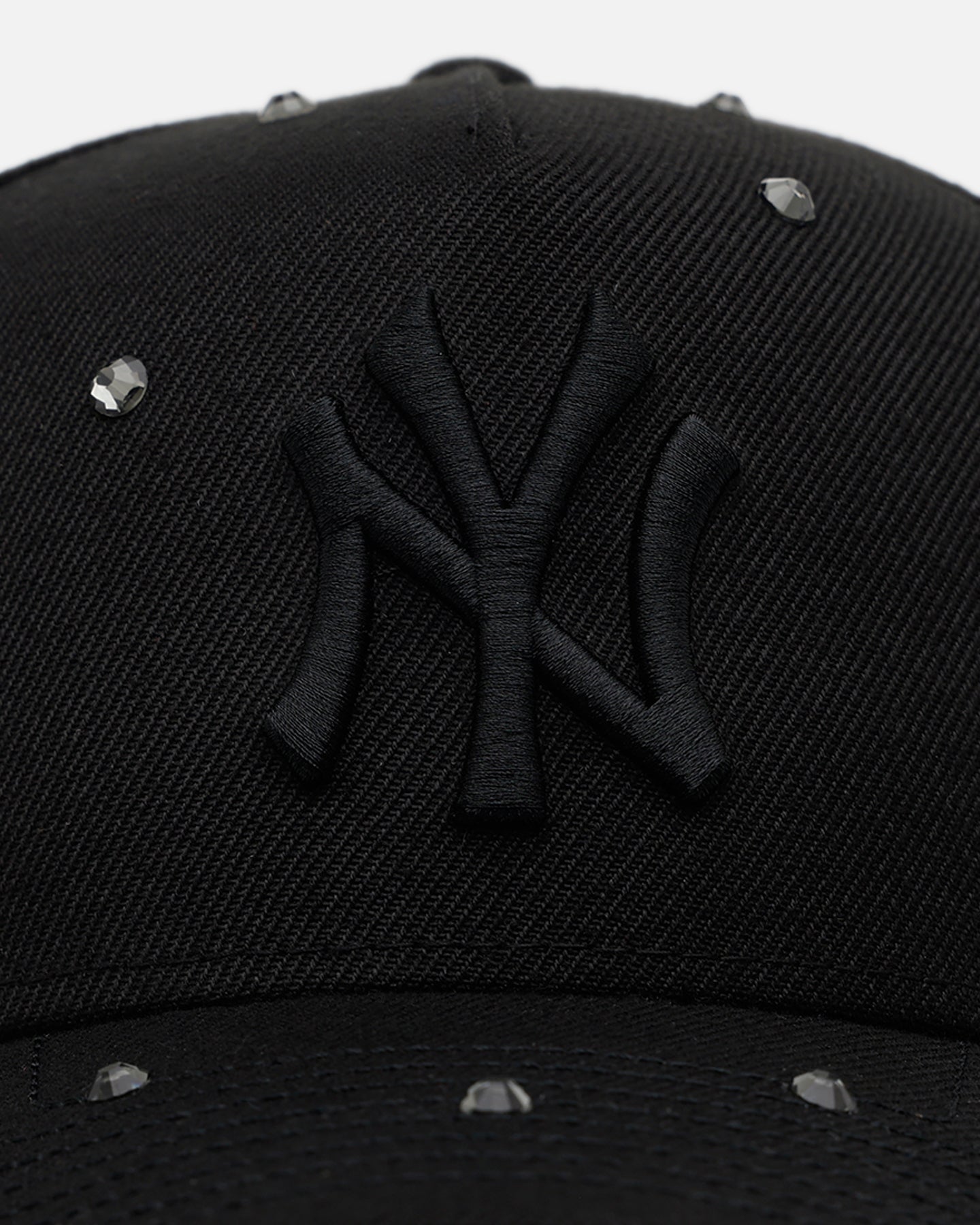 New Era New York Yankees 'All Black Embellishment' 9FORTY A-Frame Snapback Black/Black