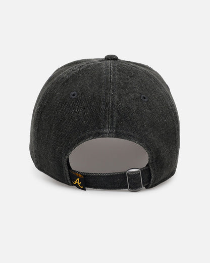 New Era Atlanta Braves 'Denim 2.0' 9FORTY A-Frame Strapback Black