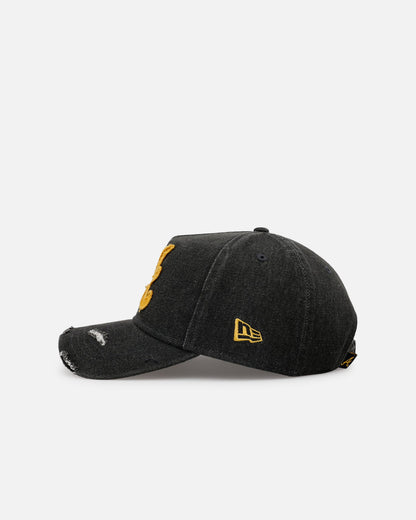 New Era Atlanta Braves 'Denim 2.0' 9FORTY A-Frame Strapback Black