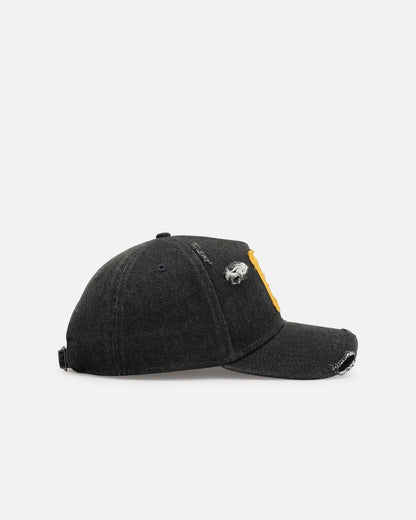 New Era Pittsburgh Pirates 'Denim 2.0' 9FORTY A-Frame Strapback Black
