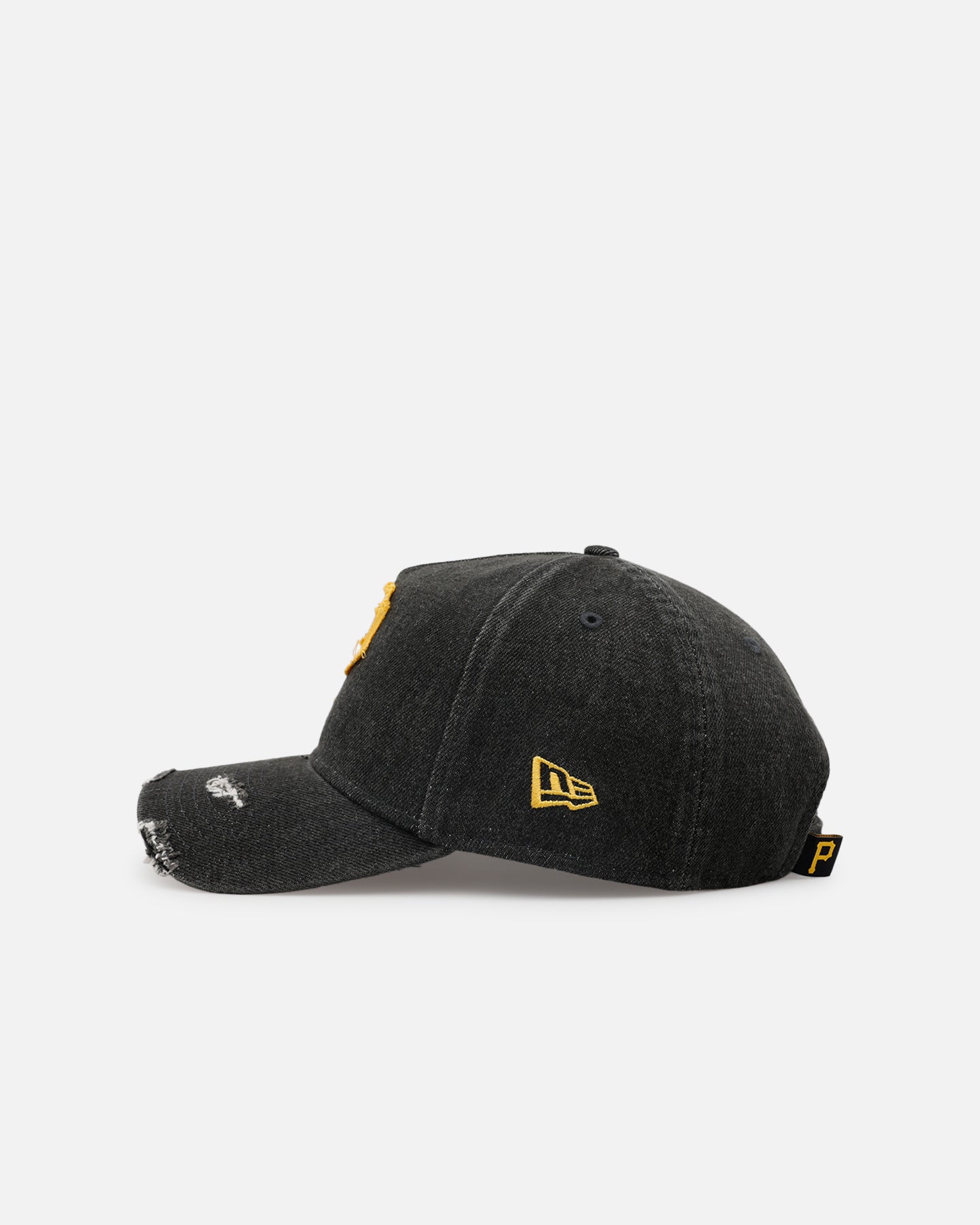 New Era Pittsburgh Pirates 'Denim 2.0' 9FORTY A-Frame Strapback Black