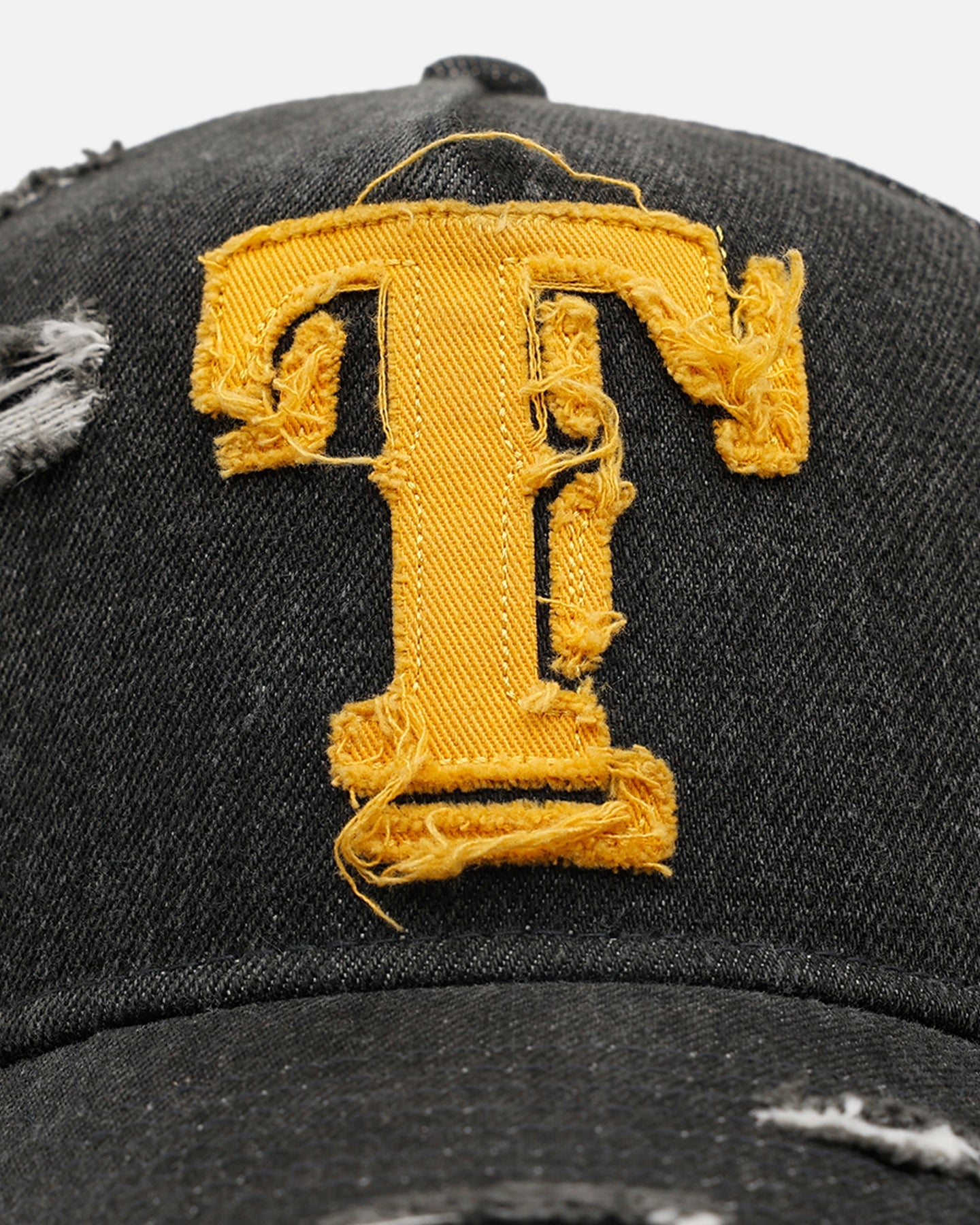 New Era Texas Rangers 'Denim 2.0' 9FORTY A-Frame Strapback Black