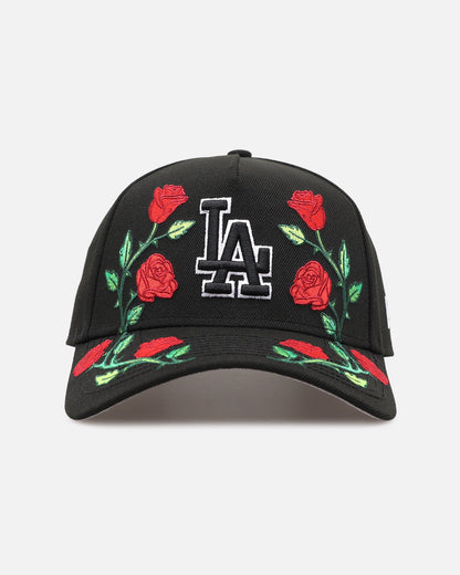 New Era Los Angeles Dodgers 'Garden' 9FORTY A-Frame Snapback Black