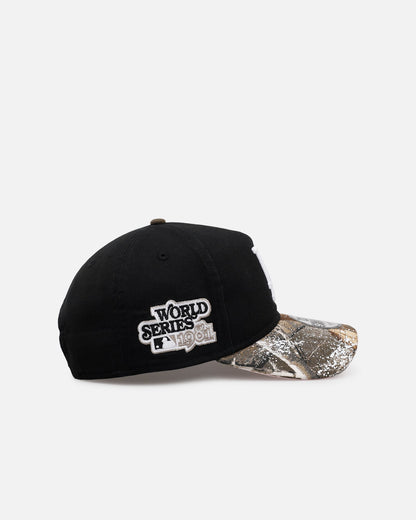 New Era Los Angeles Dodgers 'Seasoned Camo' 9FORTY A-Frame Snapback Black/Camo