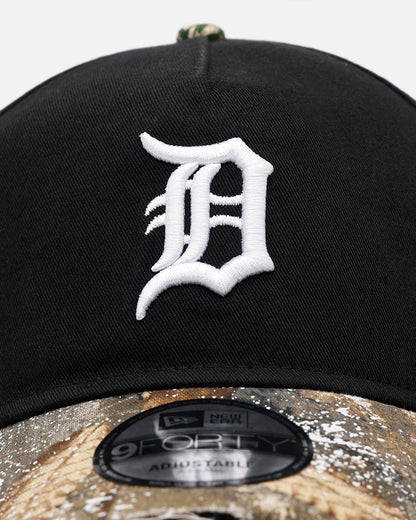New Era Detroit Tigers 'Seasoned Camo' 9FORTY A-Frame Snapback Black/Camo