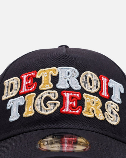New Era Detroit Tigers 'Fabric Shop' 9FORTY A-Frame Snapback Navy