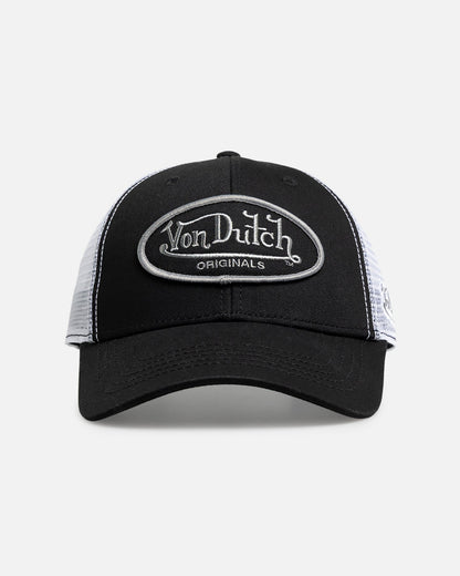 Von Dutch Originals Trucker Snapback Black/White