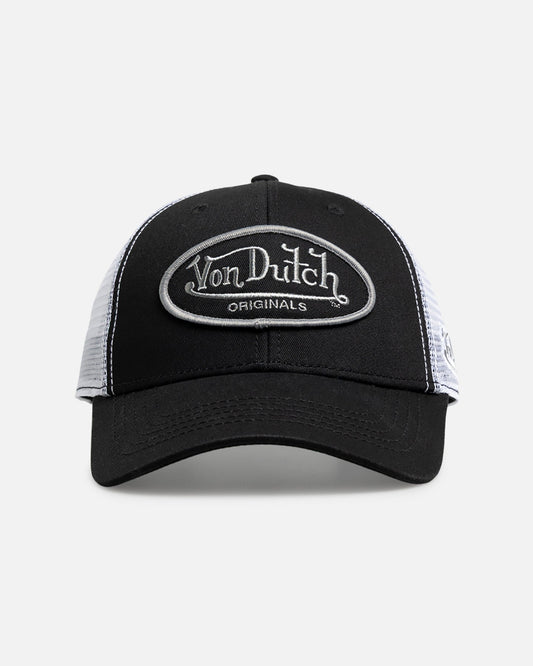 Von Dutch Originals Trucker Snapback Black/White